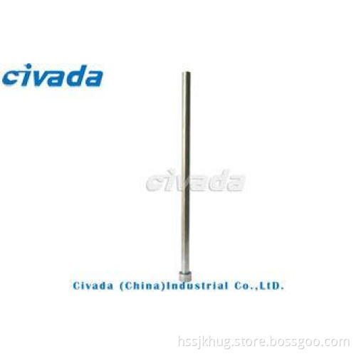 Straight injection molding ejector pins oxidated for automo